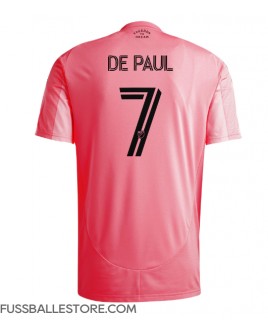 Günstige Inter Miami Rodrigo De Paul #7 Heimtrikot 2025-26 Kurzarm